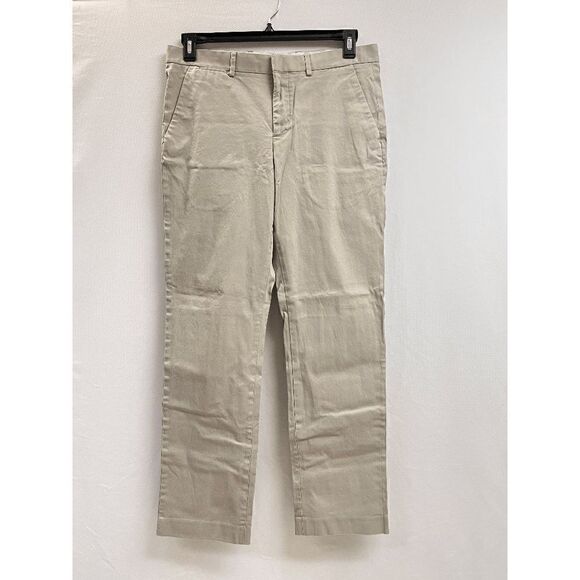 Express Photographer Mens Straight Leg Flat Front Dress Pants Beige Size 31/32 - Picture 2 of 8